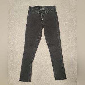 Levis Charcoal Skinny Jeans for Women